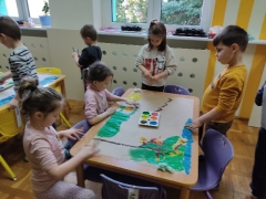 Malowanie dziesięcioma palcami- Gumisie_5