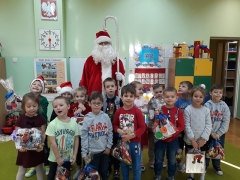 Mikołaj u Biedronek