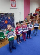 Realizacja programu #DzieciUcząRodziców u Motylków- kosmos