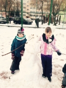 ZABAWY NA ŚNIEGU 