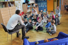 SPOTKANIE W RAMACH  AKCJI GMINA POLKOWICE CZYTA MISIOWI 