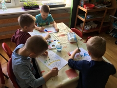 WIELKANOCNE PISANKI SMERFY 2019