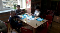 ZAJĘCIA PLASTYCZNE U SMERFÓW WG. D. DZIAMSKIEJ _4