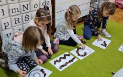 Zajęcia z wykorzystaniem darów jesieni- Gumisie_2