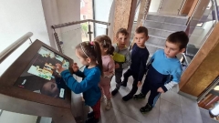 Zwiedzanie Polkowickiego Wiatraka- Gumisie